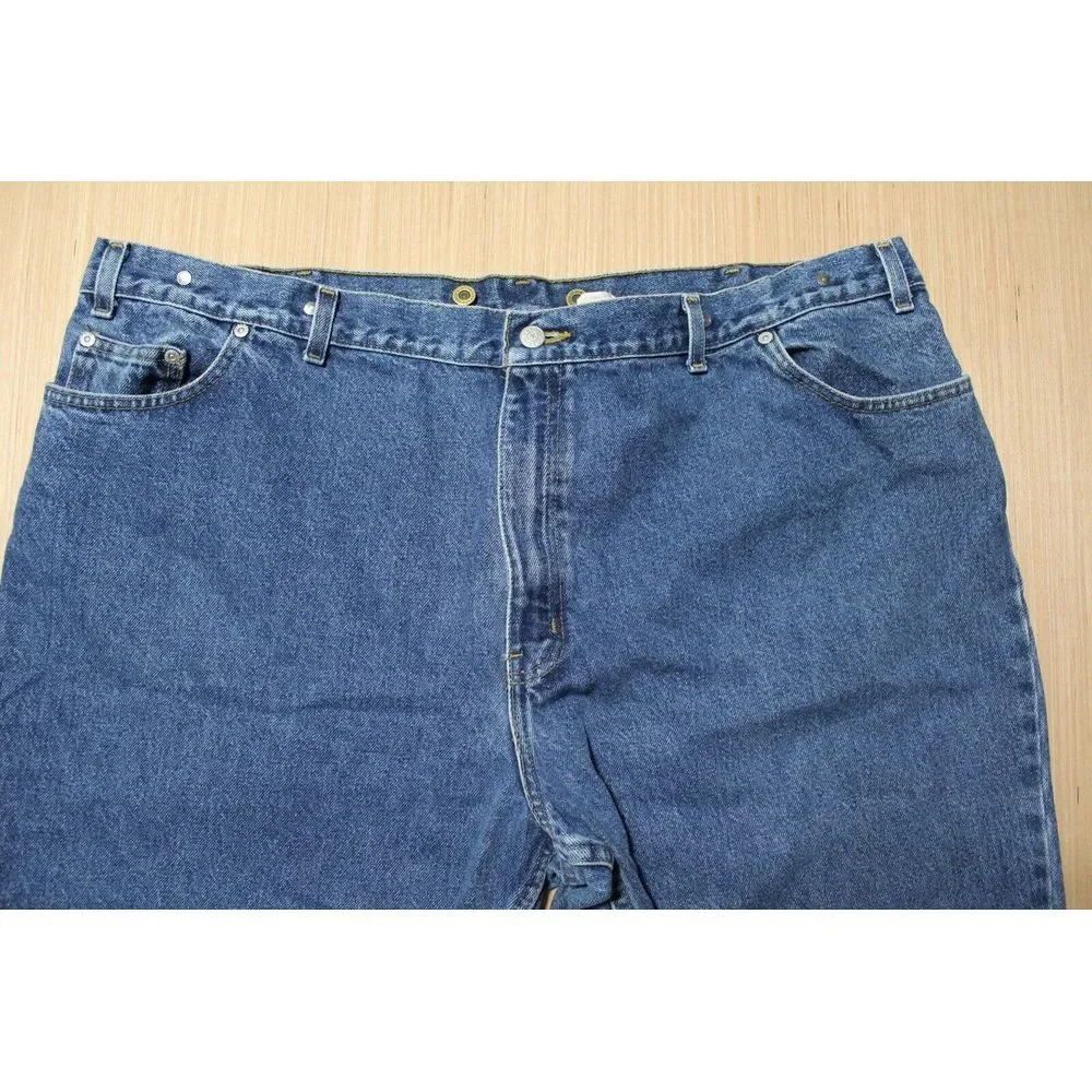 Vintage Faded Glory Men's 48x30 Relaxed Fit Straight Leg Denim Jeans Y2K‎ Baggy